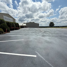 Church-Parking-Lot-Sealcoating-Line-Striping-Professional-Asphalt-Maintenance-in-Mississippi 1