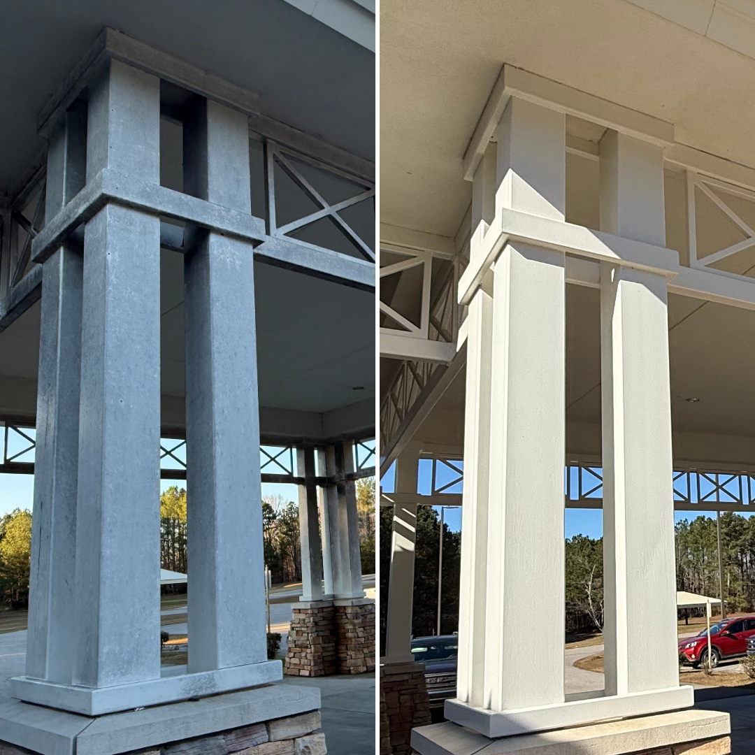 Commercial Building Washing for Nursing Home in Philadelphia, MS